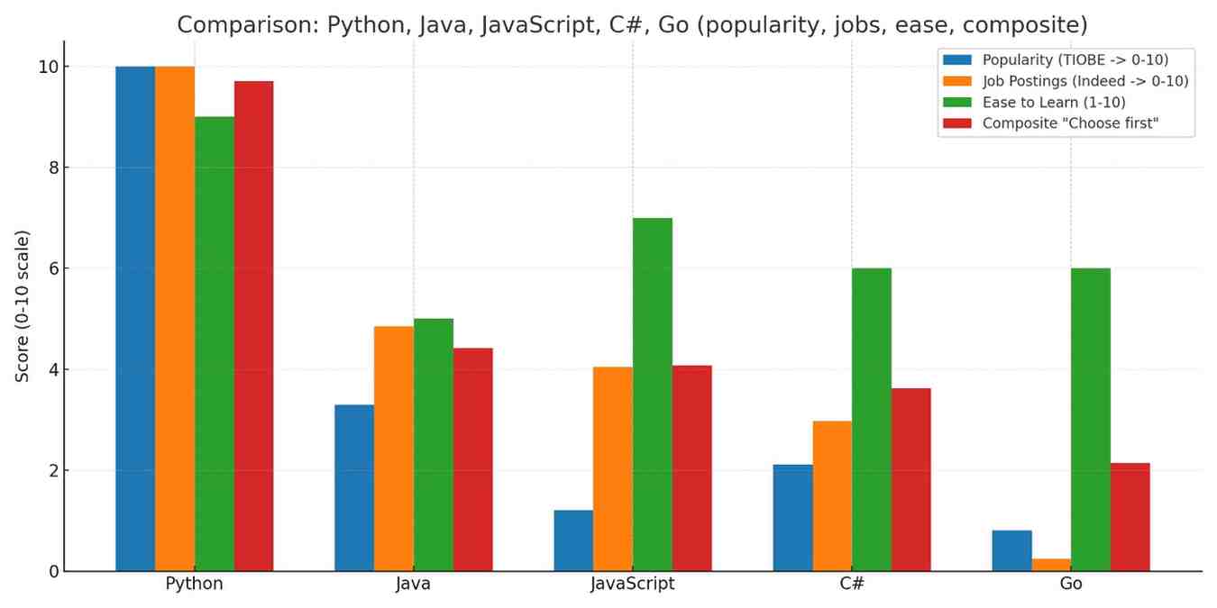 Easiest Programming Language to Learn (Web vs AI)